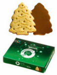 Traidcraft - Fairtrade Half Coated Chocolate Tree Biscuits