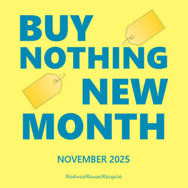 Buy Nothing New Month 2025