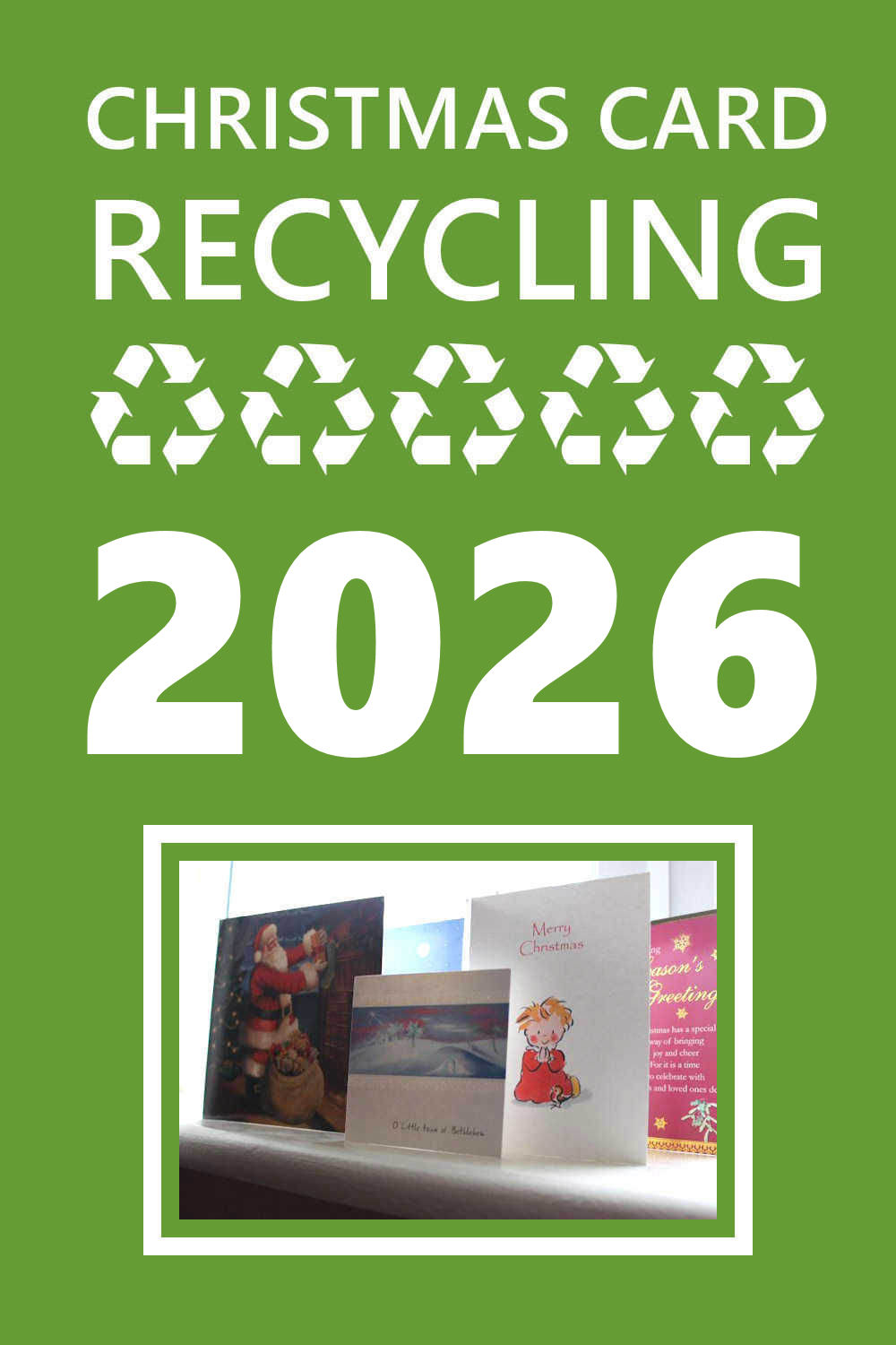 Where To Recycle Christmas Cards 2026