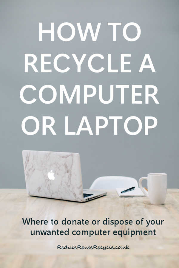 How to recycle a computer or laptop